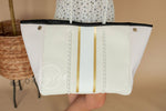 Bag Gold+cream, Neoprene