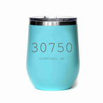 12 Oz Customizable Tumbler Zip Code City and State: Multi Pack Colors / 12 oz.