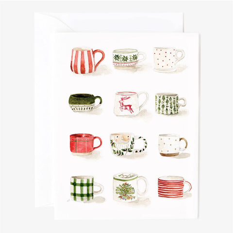 xmas mugs card