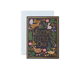 Woodland Welcome Card