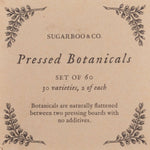 Small Botanicals pressed