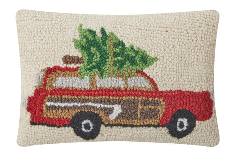 Wagon Tree Pillow