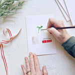 Xmas paintable note