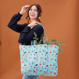 Blue Sports Tote