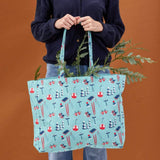 Blue Sports Tote