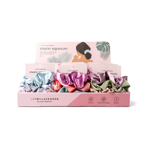 Satin Scrunchies 3pack