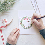 Xmas paintable note